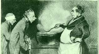 Armenküche, Daumier